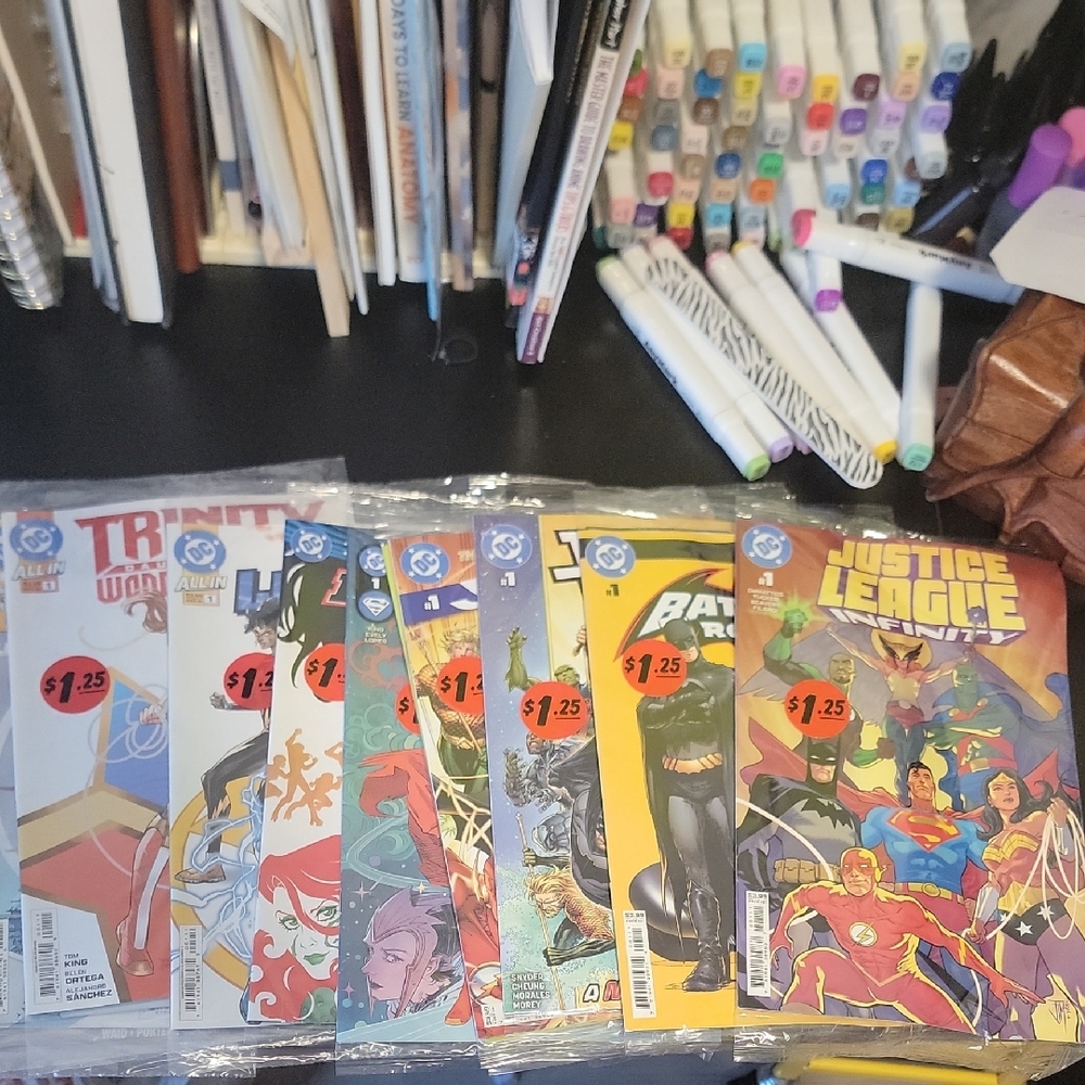 Comic Book Bundle with Price Stickers